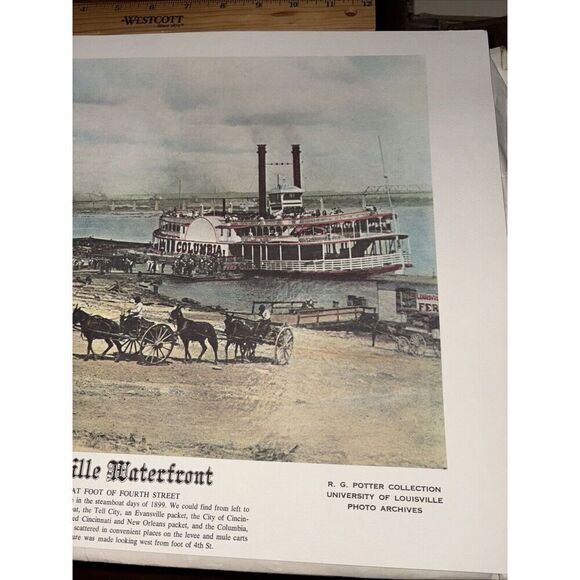 VTG 1970s WKPC University of Louisville Photo Archives Riverboat Waterfront - Picture 4 of 4